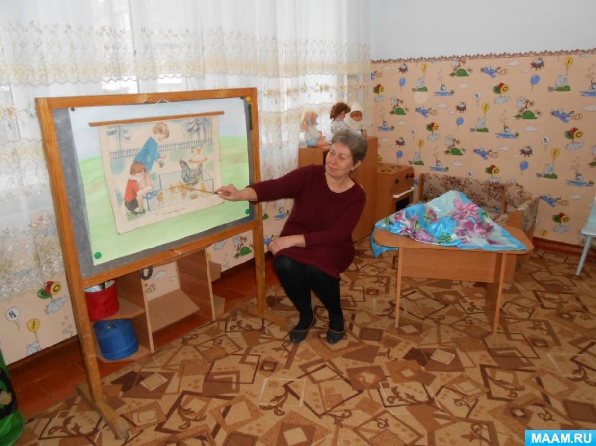 «Курочка — Рябушечка» итоговое занятия за первый квартал в первой младшей группе. (фотоотчет)