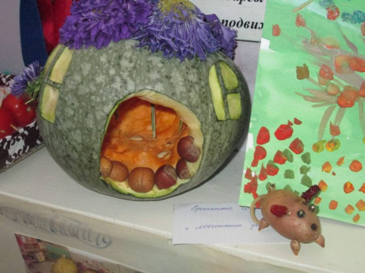 Овощные поделки из сказок Овощные поделки из сказок