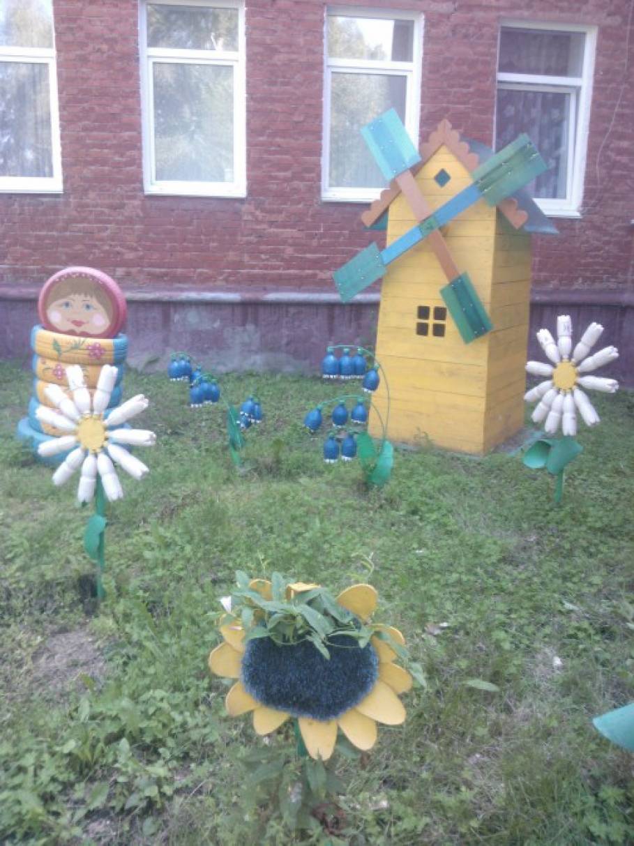 Благоустрій території дитячого садка. фото Благоустройство территории детского сада.