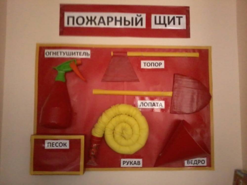 Щит пожарной безопасности своими руками 15