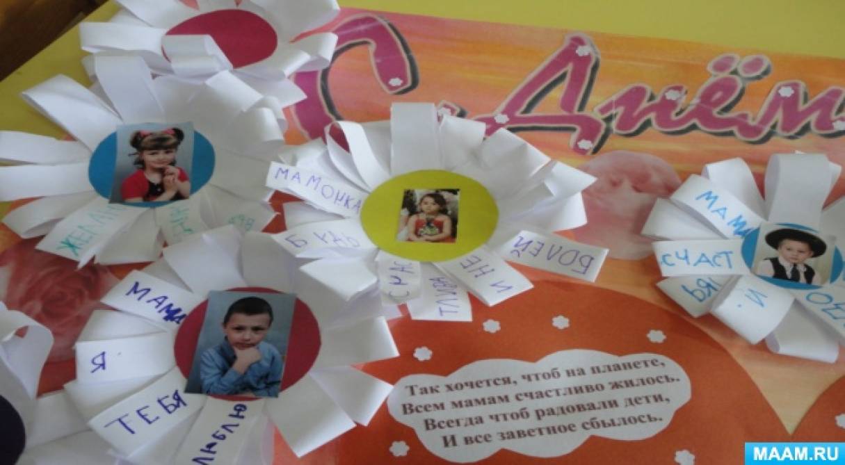 Поздравления Детей На День Матери Подг Гр