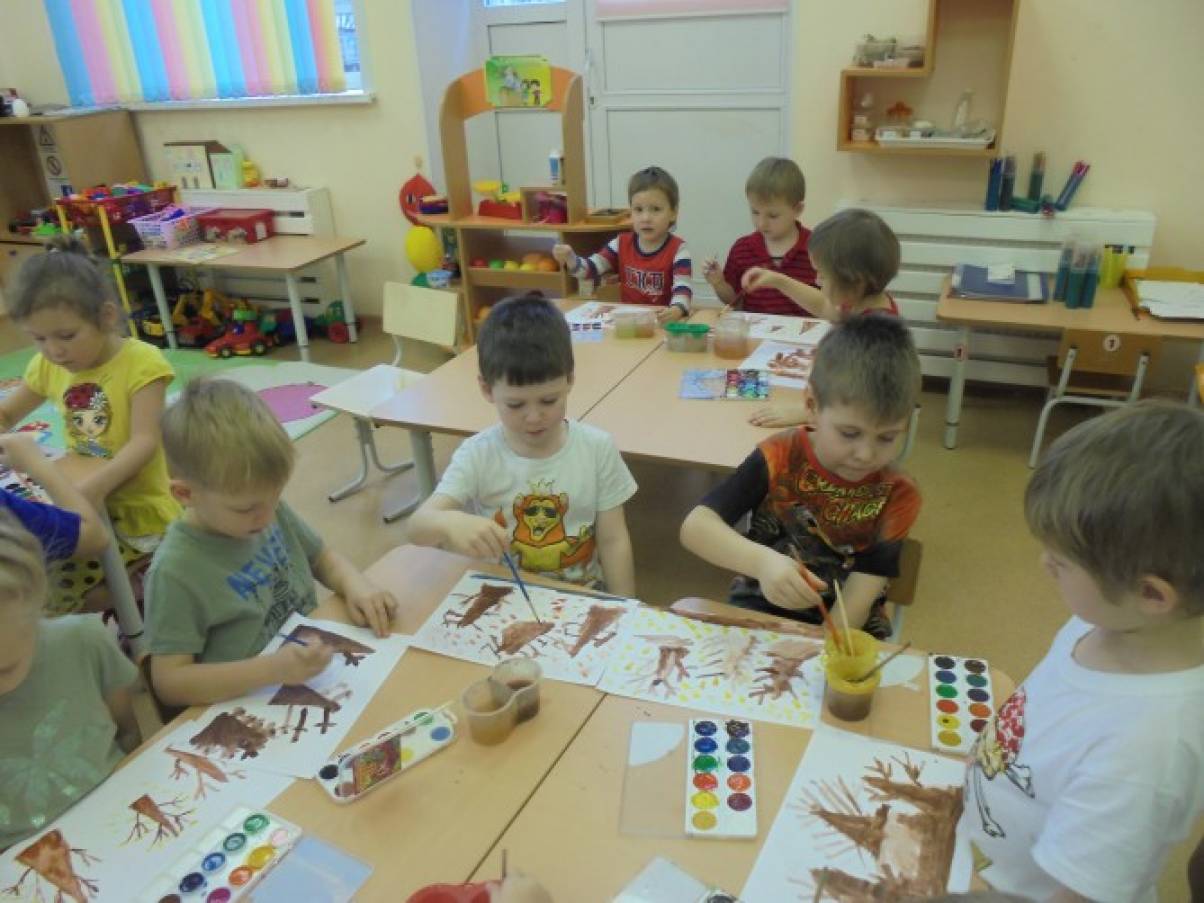 Конспекты занятий по рисованию в детском саду