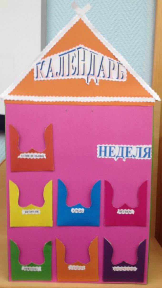 Модель календарного року-дидактичний посібник Фото Модель календарного года-дидактическое пособие