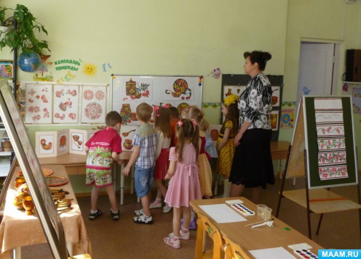 Конспект занятия в детском саду с использованием тсо