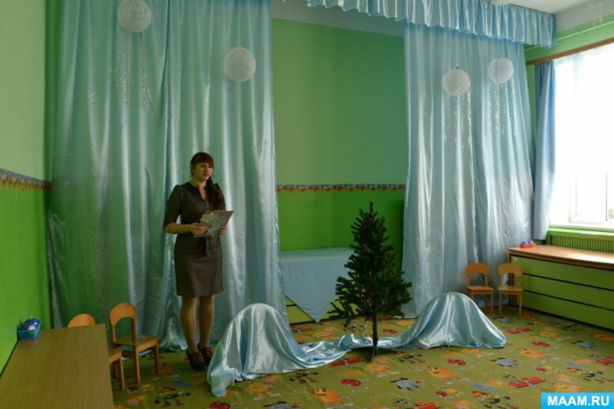 Фотоотчёт о постановке сказки «Рождественская история» в подготовительной группе