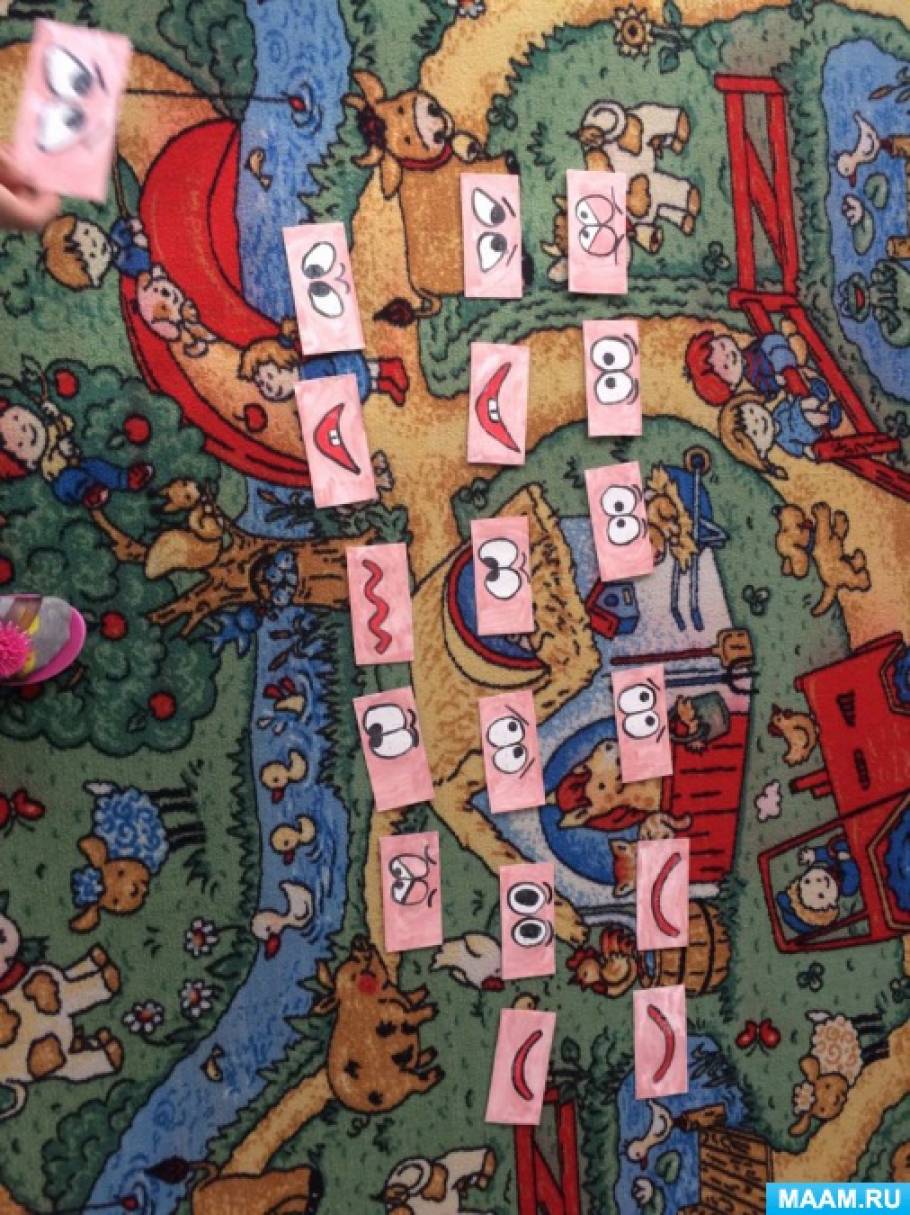 Дидактическая игра «Конструктор эмоций» Фото Дидактическая игра «Конструктор эмоций»