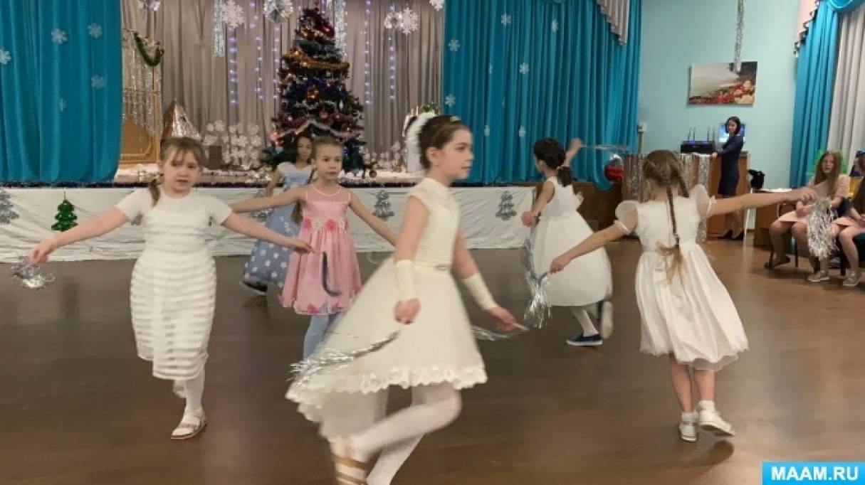 Сценарий праздника для детей младшего школьного возраста «Новогодние приключения с Бабой Ягой, Лешим и Кощеем»