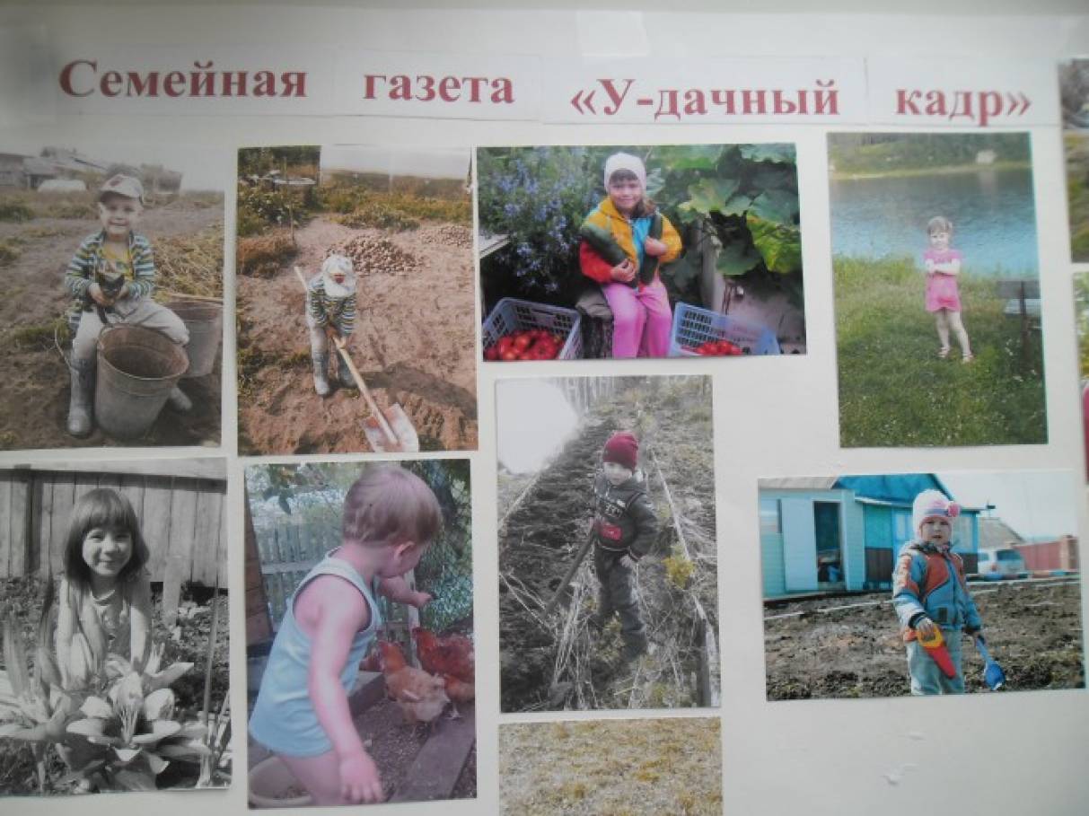 Конкурс сімейної газети «У-Дачний кадр» Фото Конкурс семейной газеты «У-Дачный кадр»