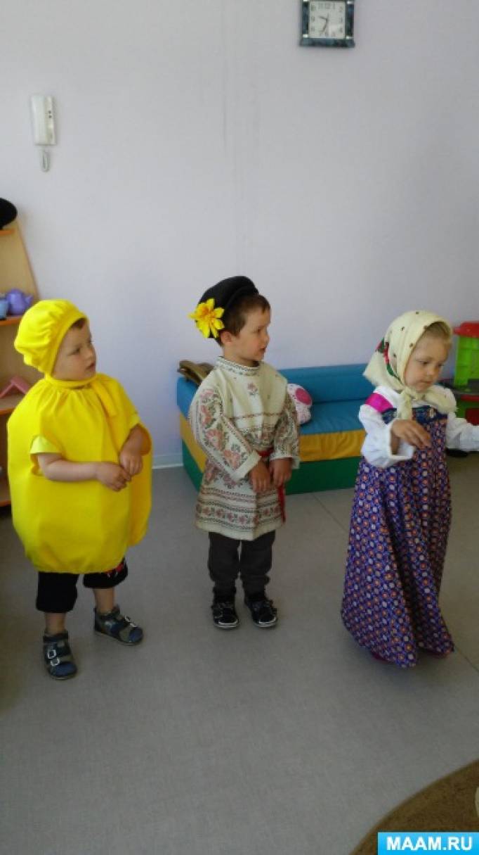 Весеннее музыкальное развлечение «Приключения колобка» для детей 3–4 лет по мотивам русской народной сказки в стихах Фото Весеннее музыкальное развлечение «Приключения колобка» для детей 3–4 лет по мотивам русской народной сказки в стихах