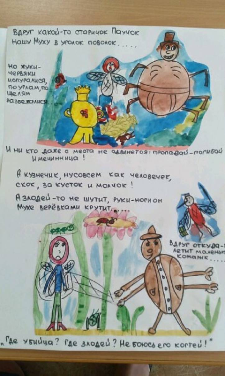 Поделки корнея чуковского Поделки корнея чуковского