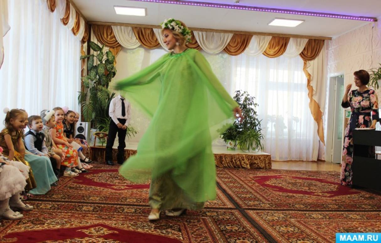 Весенний сценарий в старших группах Весенний сценарий в старших группах