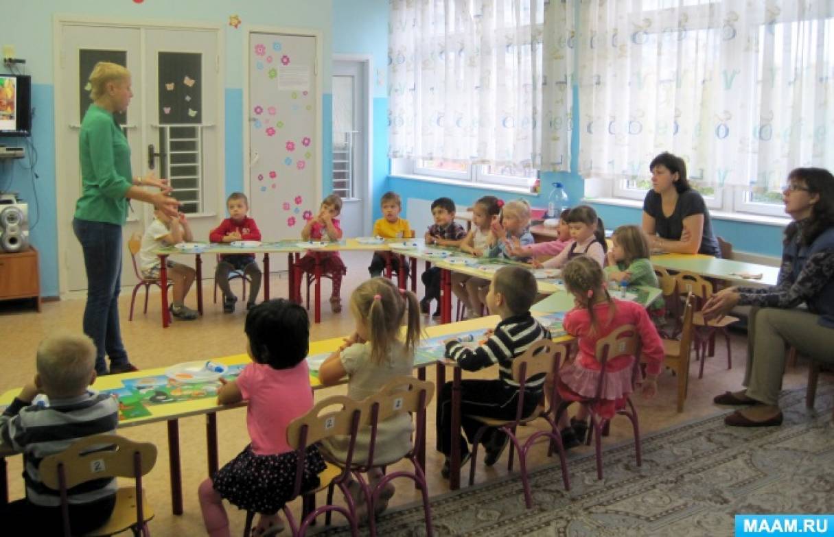 Конспект відкритого інтегрованого заняття з аплікації в середній групі «Осінній букет у вазі» Фото Конспект открытого интегрированного занятия по аппликации в средней группе «Осенний букет в вазе»