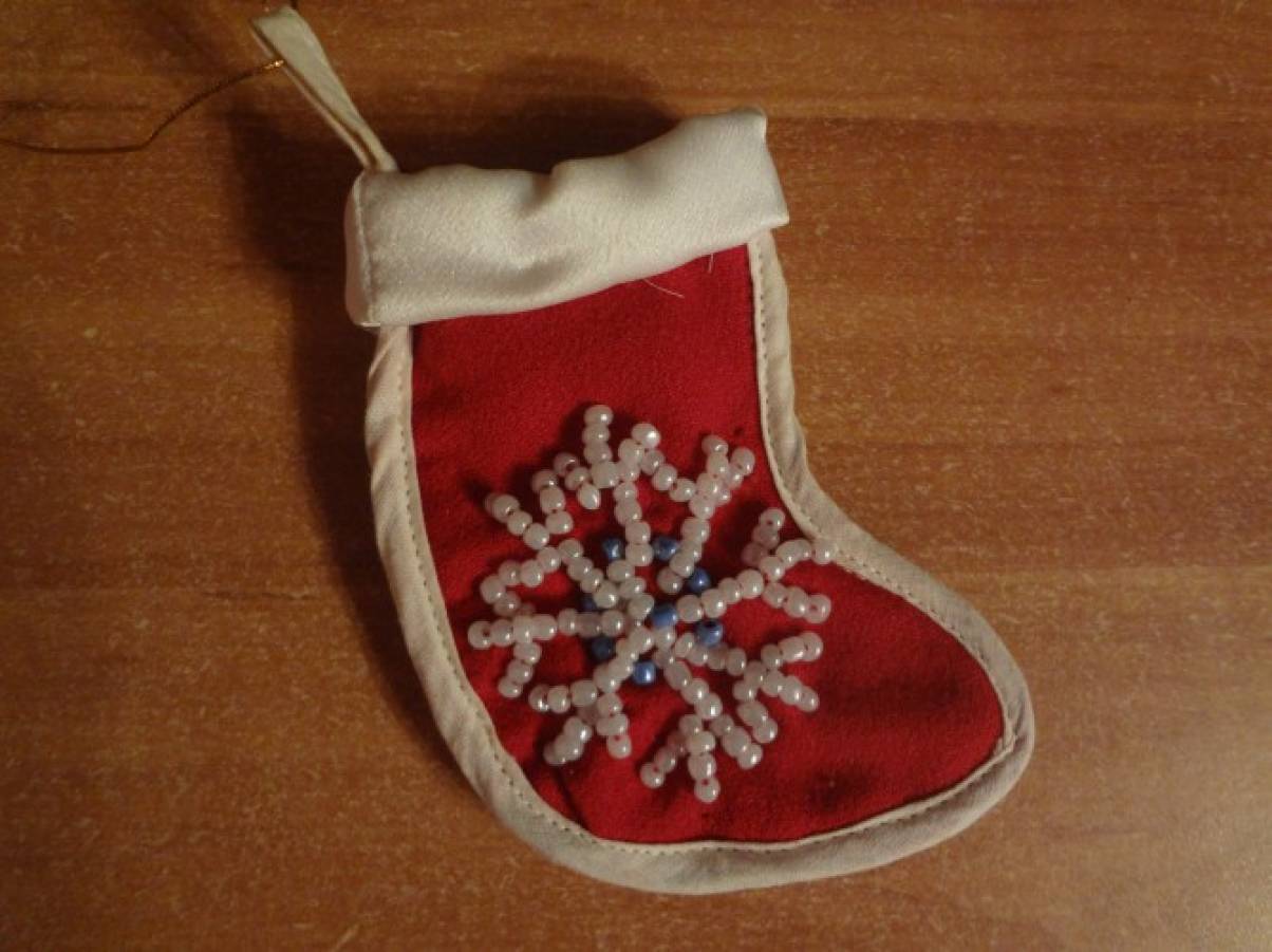 Новогодние сапожки мастер класс Новогодние сапожки мастер класс