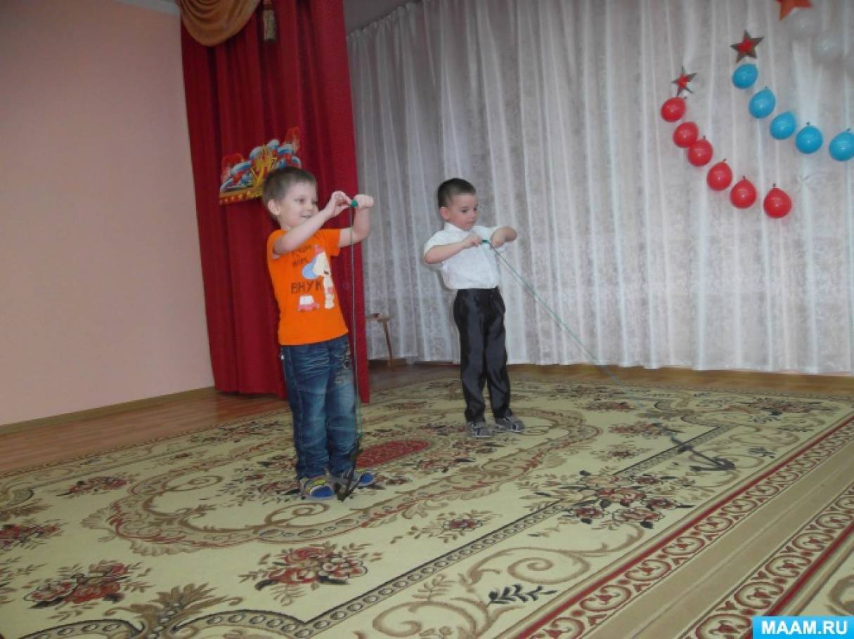 «День защитника Отечества». Сценарий праздника для детей 4–5 лет