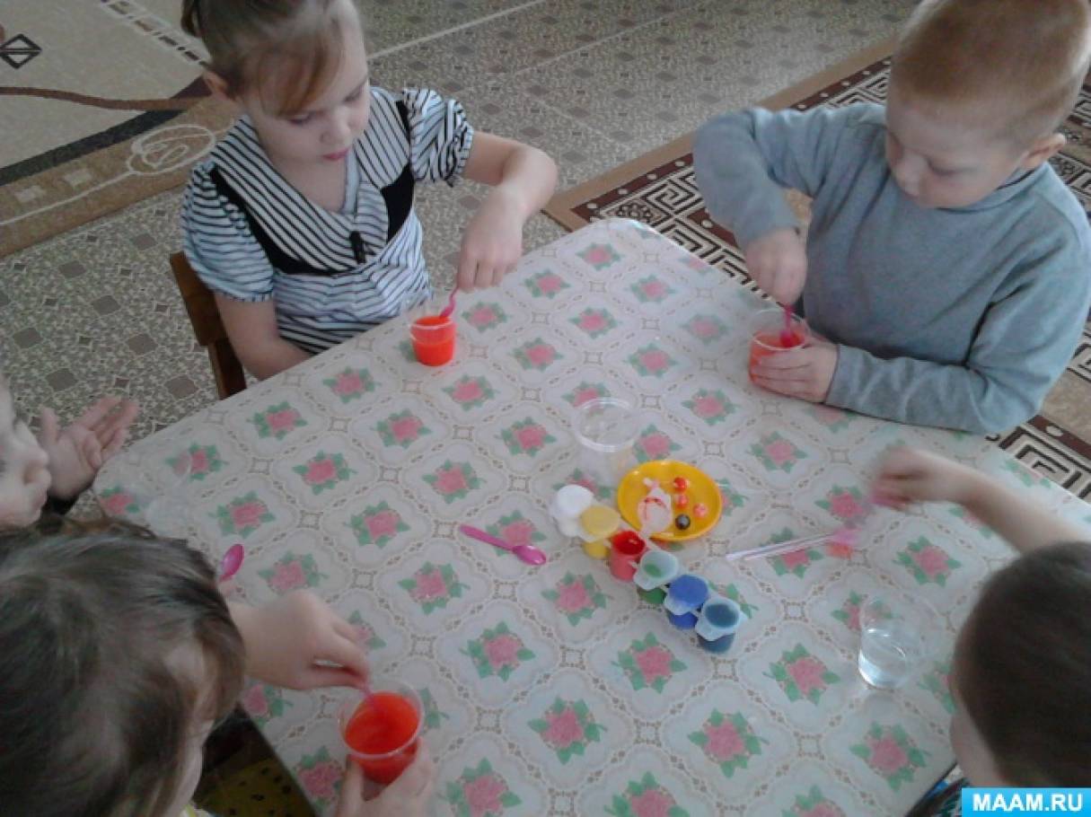 Конспект заняття з пізнавально-дослідницької діяльності для дітей другої молодшої групи «Властивості води» Фото Конспект занятия по познавательно-исследовательской деятельности для детей второй младшей группы «Свойства воды»