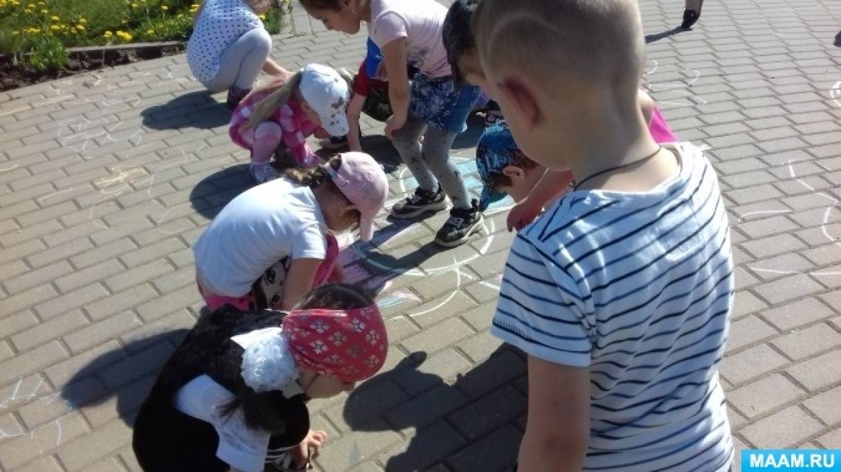 Проект «Міжнародний День захисту дітей» в старшій групі Фото Проект «Международный День защиты детей» в старшей группе