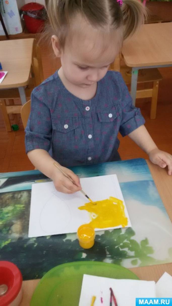 Мастер класс с родителями в младшей группе по рисованию Мастер класс с родителями в младшей группе по рисованию