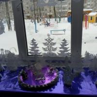 «Вспоминая новогоднюю сказку». Оформление группы к Новому году - фото №3