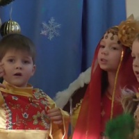 Новогодний утренник в старшей группе «Путешествие по странам» - фото №17