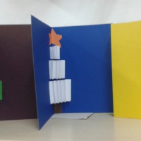 Мастер-класс «Создание новогодней открытки»