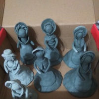 Конспект занятия по декоративному рисованию в средней группе «Дымковская барышня»