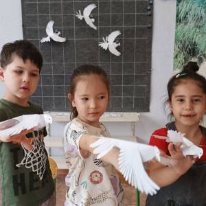 Мастер-класс «Голубь мира» для детей старшего дошкольного возраста