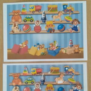 Дидактическая игра «Магазин игрушек» для детей раннего возраста (2–3 лет)