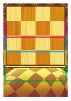 Центральный фон для лэпбука по шахматам. Шахматная доска