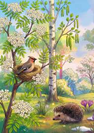 Весенний лес. Макет, 1 часть Весенний лес. Макет, 1 часть