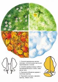 Основание для макета сезонного дерева Основание для макета сезонного дерева