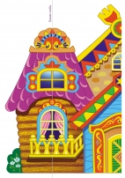 Макет дома для кукольного театра Кошкин Дом