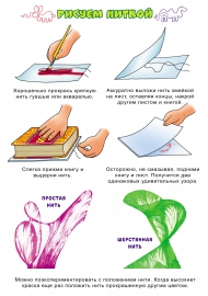 Рисуем ниткой Рисуем ниткой