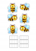 Поделка из бумаги Улей с пчелами