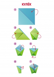 Оригами пакетик из бумаги для детей: пошаговые инструкции