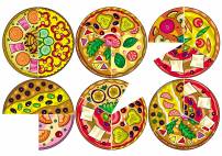 Дидактическая игра «Пицца и ее части»