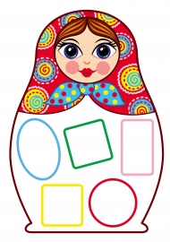 Геометрическое лото Матрешки