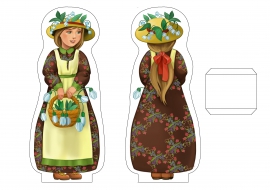 Кукла «Весна». Девушка времени года Кукла «Весна». Девушка времени года