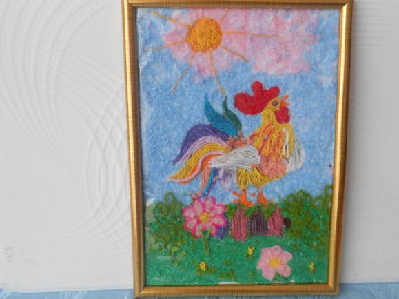 Голосистый петушок Конкурс детских поделок. Апрель 2013 Голосистый петушок