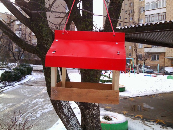 Птичья столовая Акция «Кормушка для пичужки» Птичья столовая