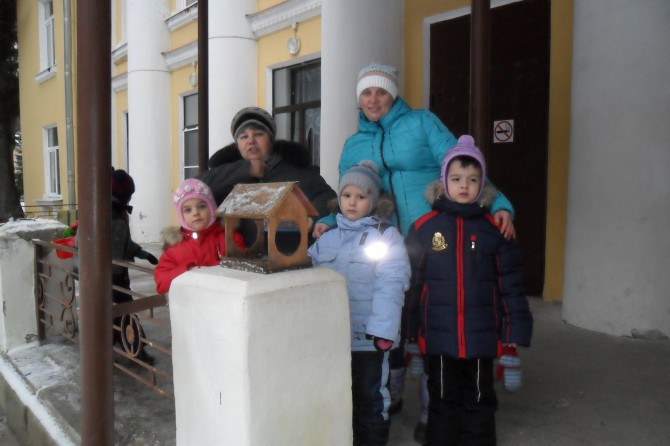 Наша кормушка Акция «Кормушка для пичужки» Наша кормушка