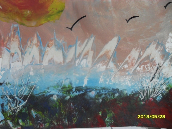 Зима. Конкурс детского рисунка. Май 2013. Зима.