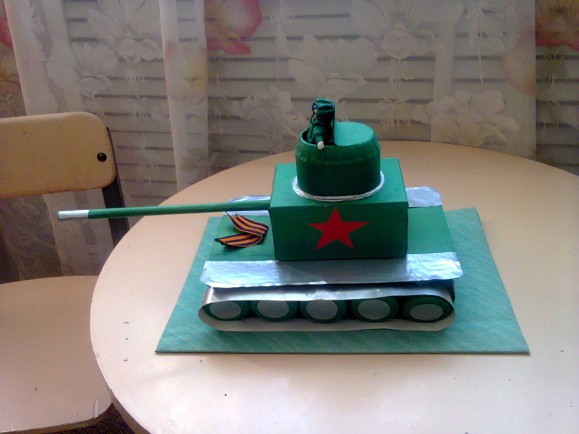 Танк 1941 Конкурс детских поделок. Июнь 2015. Дошкольники Танк 1941