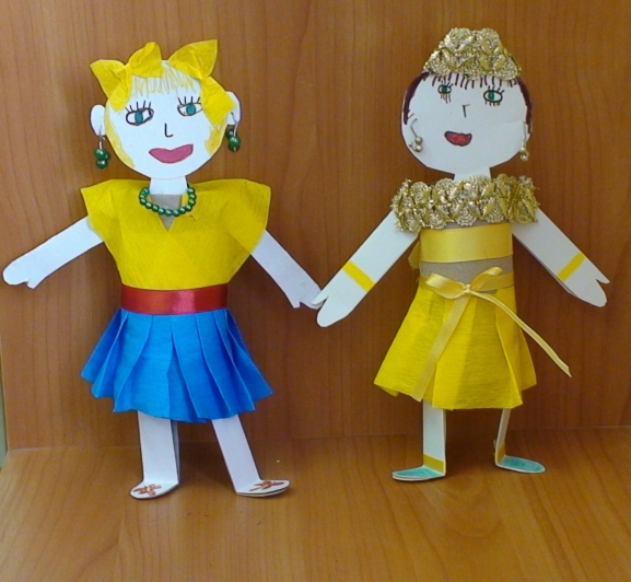 Куклы Рита с Лерой. Конкурс детских поделок. Июнь 2013 Куклы Рита с Лерой.