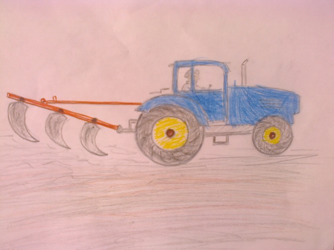 Рисование тема труд людей. Рисование трактор старшая группа. Рисование для детей 5-6 сельскохозяйственные работы. Рисуем сельскохозяйственные работы. Рисование трактор в поле подготовительная группа.