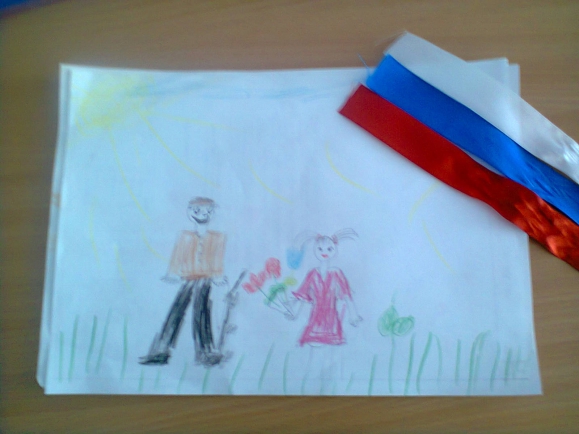 Цветы врагам Конкурс «Мы за мир». Июнь 2014. Поделки, рисунки. Дошкольники Цветы врагам