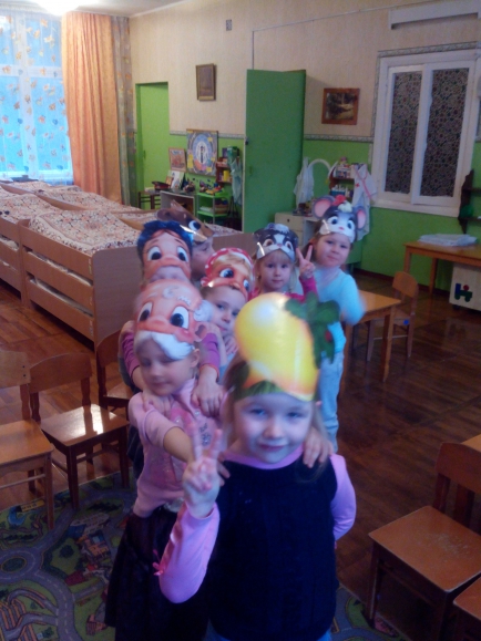 Сказка"Репка" Любимая сказка. Февраль 2015. Поделки и рисунки. Дошкольники Сказка"Репка"
