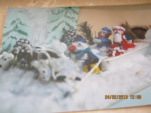 " Новый год" Конкурс детских поделок. Ноябрь 2013 " Новый год"