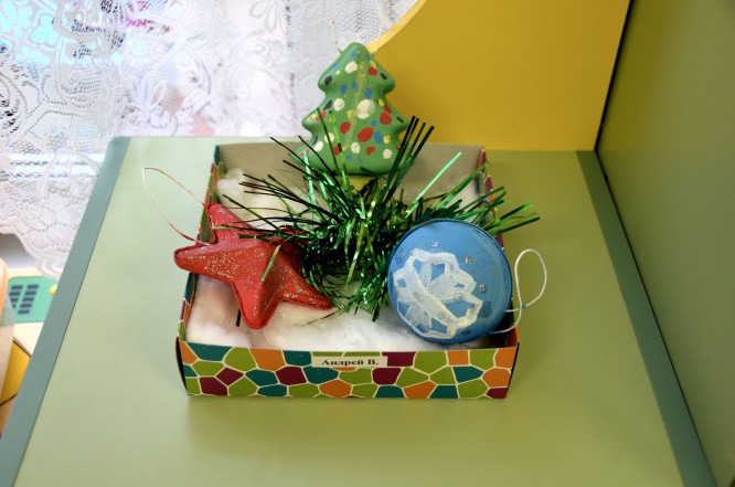 Новогодние игрушки Конкурс Новогодних поделок. Декабрь 2015. Дошкольники Новогодние игрушки