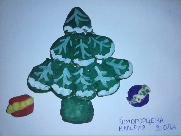 Маленькая елочка Конкурс детских поделок. Ноябрь 2014. Дошкольники Маленькая елочка