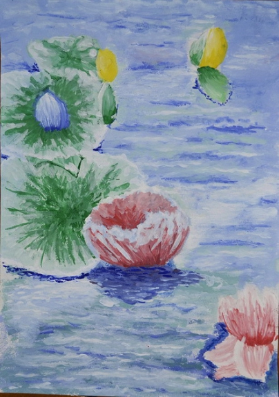 Пруд Конкурс детского рисунка. Июнь 2014. Школьники Пруд